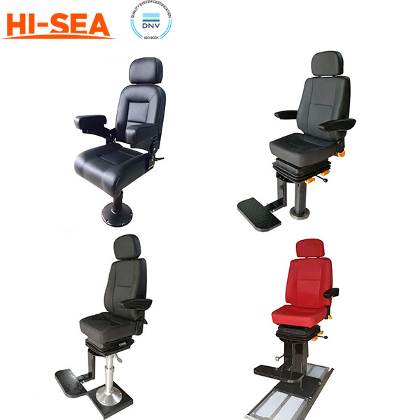 Marine 360 Degree Rotated Helmsman Chair